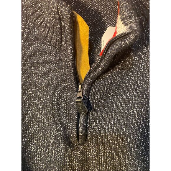 NWT, chaps men’s long sleeve charcoal Heather Sweater, XXL - Picture 5 of 5